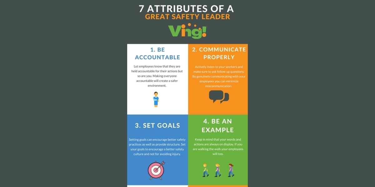 INFOGRAPHIC 7 Attributes Of A Great Safety Leader